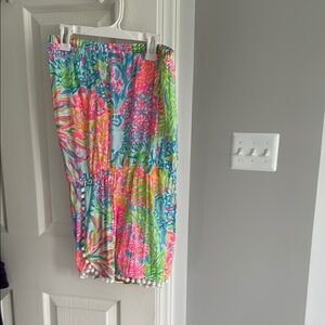 Lilly Pulitzer Vibrant Floral Romper